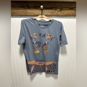 Nike Kobe Bryant Black Mamba Gray Athletic Fit Graphic Tee Sz M #24 RIP